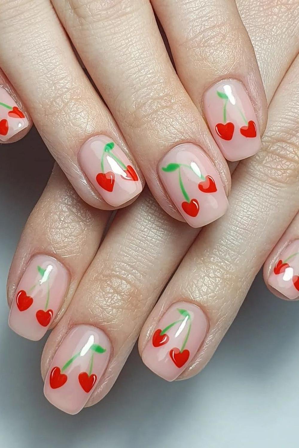24 - Picture of Squoval Nails