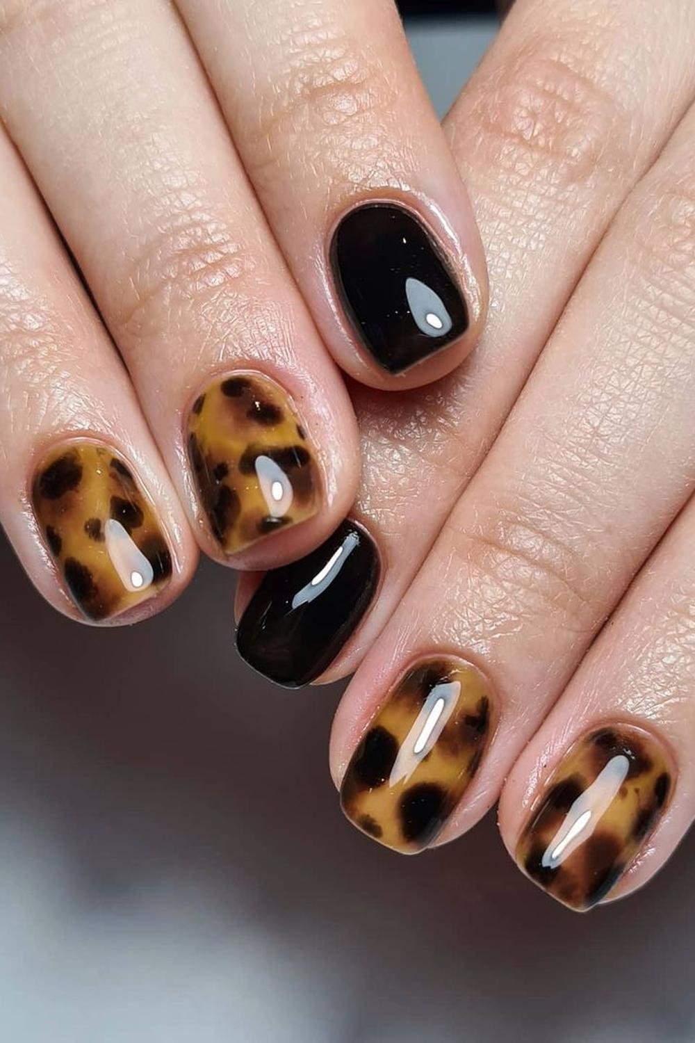 34 - Picture of Squoval Nails