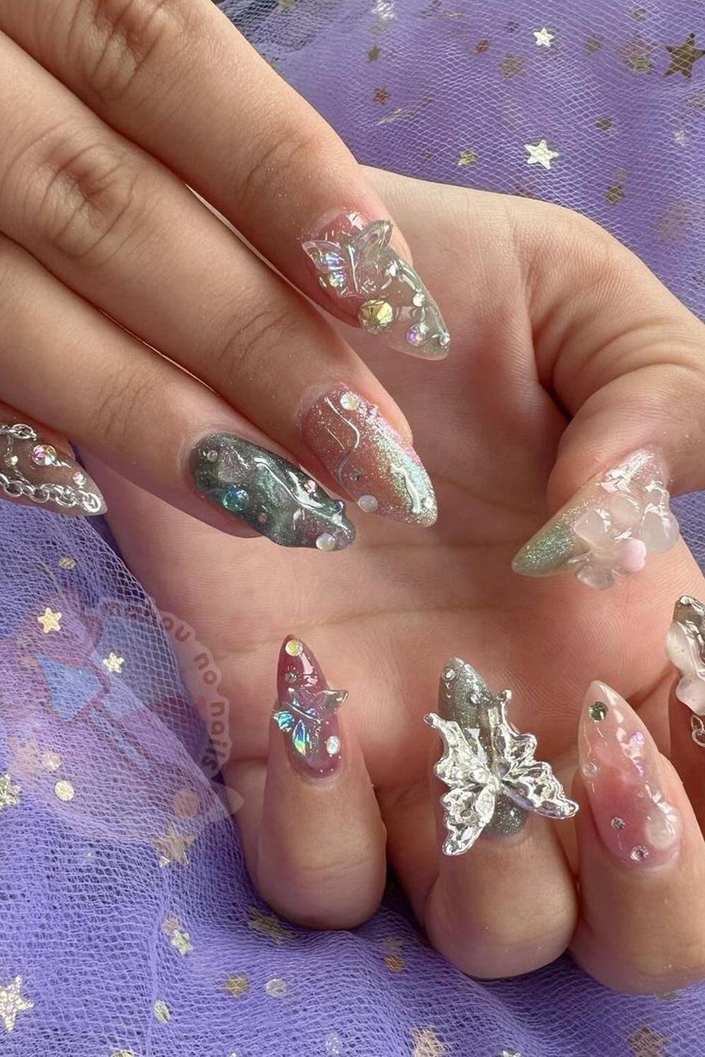 13 - Picture of Whimsical Nails