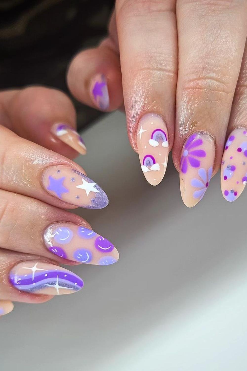 33 - Picture of Whimsical Nails