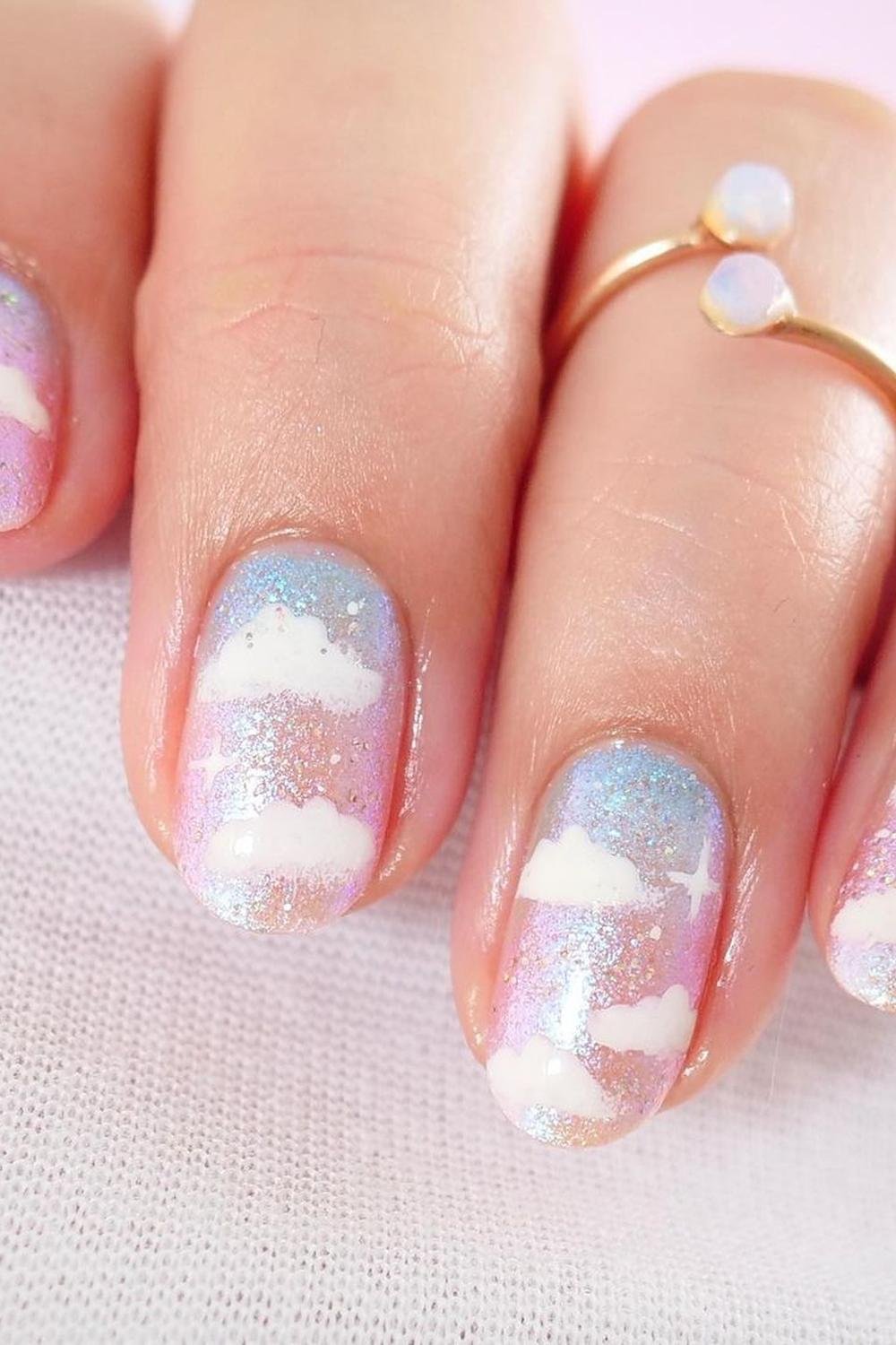 38 - Picture of Whimsical Nails