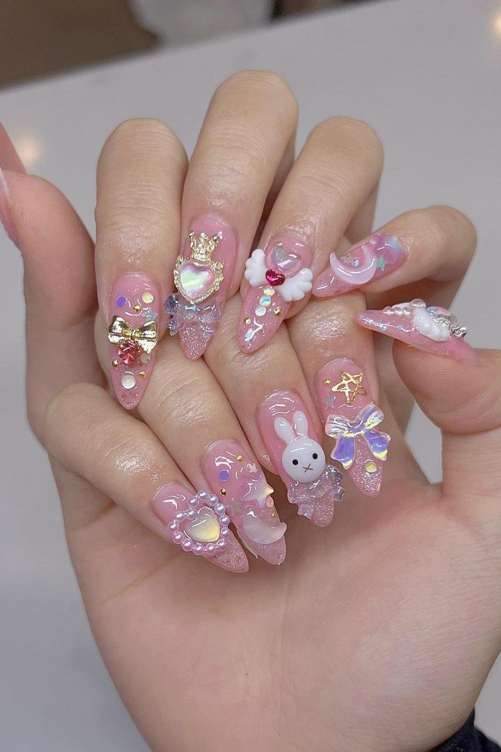 9 - Picture of Whimsical Nails